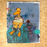 BAthing duck on the stone of SisypHos