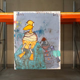 BAthing duck on the stone of SisypHos