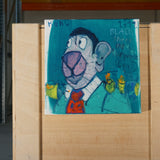 BLACK Sheep IN turquoise CoaT